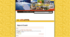 Desktop Screenshot of mapasecuador.net